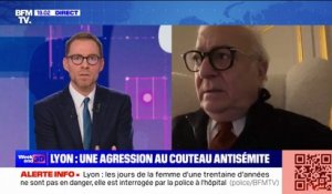 Femme juive poignardée: "On a franchi un pas", regrette Isaac Rimokh, président de la grande synagogue de Lyon