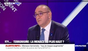 Laurent Nuñez, préfet de police de Paris: "Oui, le risque terroriste augmente" avec le conflit entre Israël et le Hamas
