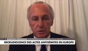 François Heilbronn : «Tout cela montre une dérive de notre société, notamment dans la focalisation et la haine du juif»