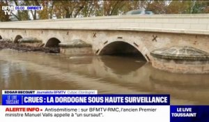 Crues: la montée des eaux est surveillée en Dordogne, il pourrait avoir un risque d'inondation