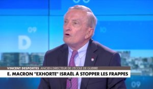 Vincent Desportes : «La non-proportionnalité cause du tort à Israël»