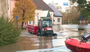 Dans le Pas-de-Calais en France, des crues "exceptionnelles" en cours