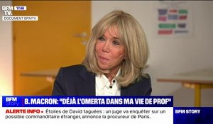 Harcèlement scolaire: "Dans ma vie de prof, quand j'ai entendu des choses, on me demandait de ne pas intervenir", témoigne Brigitte Macron