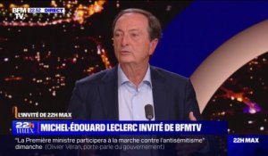 Négociations commerciales: "On va aller chercher de la baisse et de la déflation", affirme Michel-Édouard Leclerc