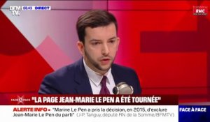 Jean-Philippe Tanguy, député RN: "Emmanuel Macron devrait être à la marche contre l'antisémitisme"