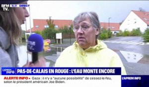 "Ça fait mal pour tous les sinistrés: Hesdigneul-lès-Boulogne (Pas-de-Calais) se prépare à une nouvelle montée des eaux
