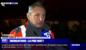 "En deux heures de temps, on a pris entre 10 et 15 centimètres": L'inquiétude du maire du village de La Calotterie (Pas-de-Calais) face à une nouvelle montée des eaux