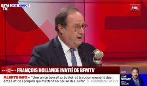 François Hollande sur la marche contre l'antisémitisme: "Je vais à la marche parce que je me sens concerné"