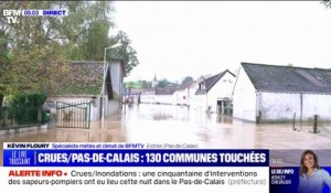Inondations dans le Pas-de-Calais: l'inquiétude des habitants de Estrée