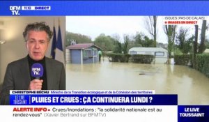 Pas-de-Calais: Christophe Béchu annonce que "deux nouvelles unités de pompage mobile vont être ajoutées"