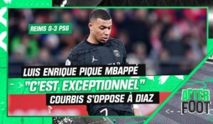 Reims 0-3 PSG: "Luis Enrique pique Mbappé ? C'est exceptionnel", Diaz apprécie et Courbis moins