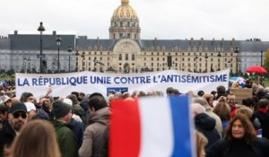EN DIRECT - Suivez la marche contre l'antisémitisme à Paris