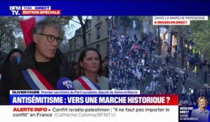 Olivier Faure (PS): "L'introduction du conflit israélo-palestinien en France n'a pas sa place"