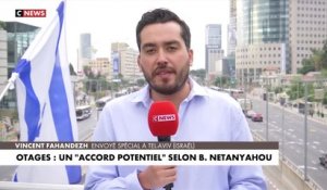 Otages : un «accord potentiel» selon Benjamin Netanyahou
