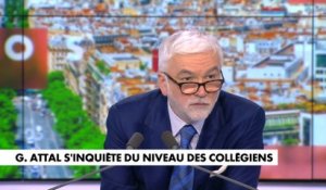 L'édito de Pascal Praud : «Gabriel Attal s'inquiète du niveau des collégiens»