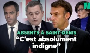 Macron et ses ministres blâment les absents aux rencontres de Saint-Denis