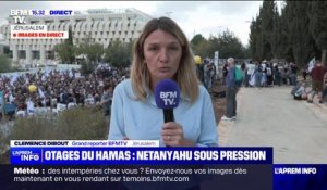 Israël: les familles des otages du Hamas sont arrivées à Jérusalem ce samedi après-midi