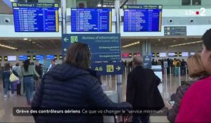 Le mouvement social d’une partie des contrôleurs aériens contre la réforme de leur droit de grève provoque de fortes perturbations dans plusieurs aéroports français - VIDEO