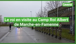 Le roi en visite à Marche-en-Famenne