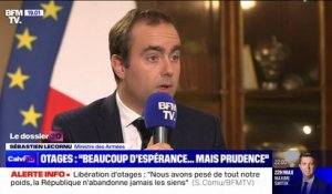 Libération des otages du Hamas: "Il est clair que nous nous impatientons", indique le ministre des Armées, Sébastien Lecornu