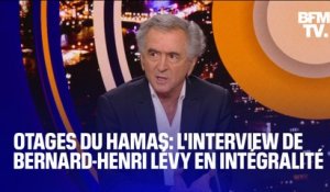 Otages du Hamas: l'interview de Bernard-Henri Lévy en intégralité