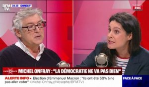 Michel Onfray: "Je fais partie de ceux qui disent: ne nous demandez pas notre avis si c'est pour le jeter à la poubelle"