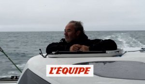 Lorient à l'horizon de « Banque-Populaire XI » - Voile - Transat Jacques-Vabre