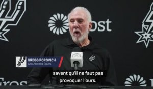 Spurs - Popovich explique pourquoi il a demandé aux fans de ne plus huer “l’ours” Leonard