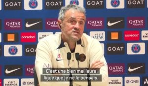 PSG - Luis Enrique et le niveau de la L1 : “Une bien meilleure ligue que je pensais”