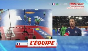 Nze Minko : «On fait un match cohérent» - Handball - Tournoi de France - Bleues