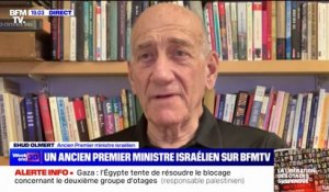 Libération des otages suspendue: "Il y aura une réaction israélienne" indique Ehud Olmert