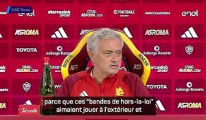 AS Roma - Mourinho : "Mon équipe aime le confort de la maison"