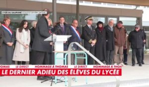 Hommage à Thomas au lycée du Dauphiné à Romans-sur-Isère