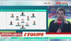 Le PSG en 4-3-3 « modulable » contre Newcastle - Foot - C1