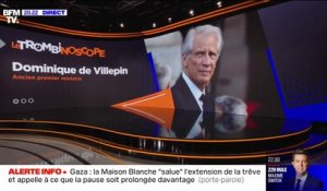 LE TROMBINOSCOPE - Dominique de Villepin se défend des accusations d'antisémitisme