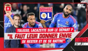 OL : Tolisso, Lacazette sur le départ ? "Tout est fait pour leur montrer la porte de sortie" regrette Rothen