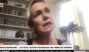 "C'est inacceptable !" : Sandrine Bonnaire au bord des larmes, dénonce la mort de sa mère maltraitée en Ehpad
