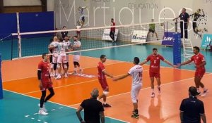 Images maritima: des beaux points de Martigues Volley Fréjus