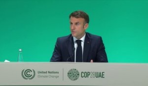 Suivez en direct la conférence de presse d'Emmanuel Macron à la COP28 à Dubaï