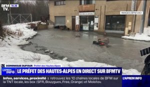 Intempéries dans les Hautes-Alpes: "Il n'y a plus que 1.200 personnes sans électricité", affirme le préfet du département
