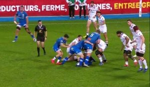 TOP 14 - Essai de Julien DUMORA (CO) - Castres Olympique - LOU Rugby