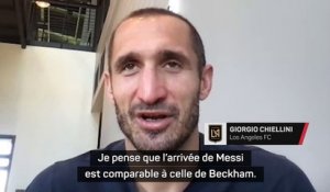 Chiellini : "L'arrivée de Messi en MLS est comparable à celle de Beckham"