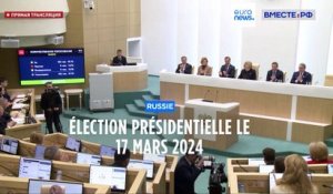 Russie : élection présidentielle le 17 mars 2024