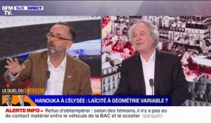 Hanouka à l'Élysée: "Un président ne doit pas faire ça", affirme Franz-Olivier Giesbert