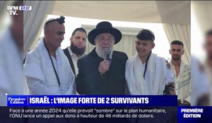 L'image forte d'un survivant des attaques du Hamas, qui a célébré sa Bar Mitzvah avec le rabbin Israël Meir Lau, rescapé de la Shoah