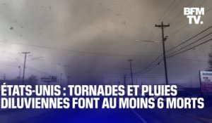 Des tornades spectaculaires et des pluies diluviennes font au moins 6 morts dans le Tennessee