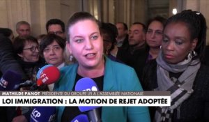 Mathilde Panot : «Gérald Darmanin n’a qu’à partir avec sa loi sous le b  ras»