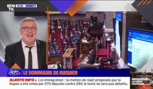 Rejet de la loi immigration et démission de Gérald Darmanin refusée: le sommaire du 20H de Ruquier
