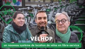 Vélhop, un nouveau système de location de vélos en libre-service