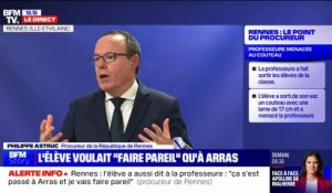 Professeure menacée à Rennes: "En l'état, il n'y a pas d'éléments de radicalisation qui viennent expliquer le passage à l'acte" explique le procureur de la République